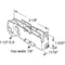 Prime-Line 1-1/2 in. Steel Ball Bearing Sliding Door Tandem Roller Assembly, E-Tab for Fleetwood (Single Pack) D 1844 - alternate 2